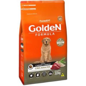 Ração Golden Formula-para adultos-Carne e arroz-15kg